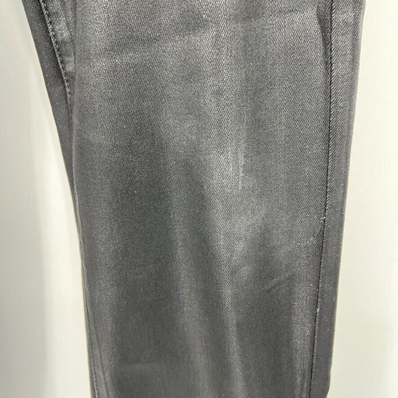 PAIGE Mayslie Jogger Jeans Black Fog Luxe Coating, Women’s Size 28 - Picture 6 of 16